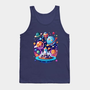 Space exploration Tank Top